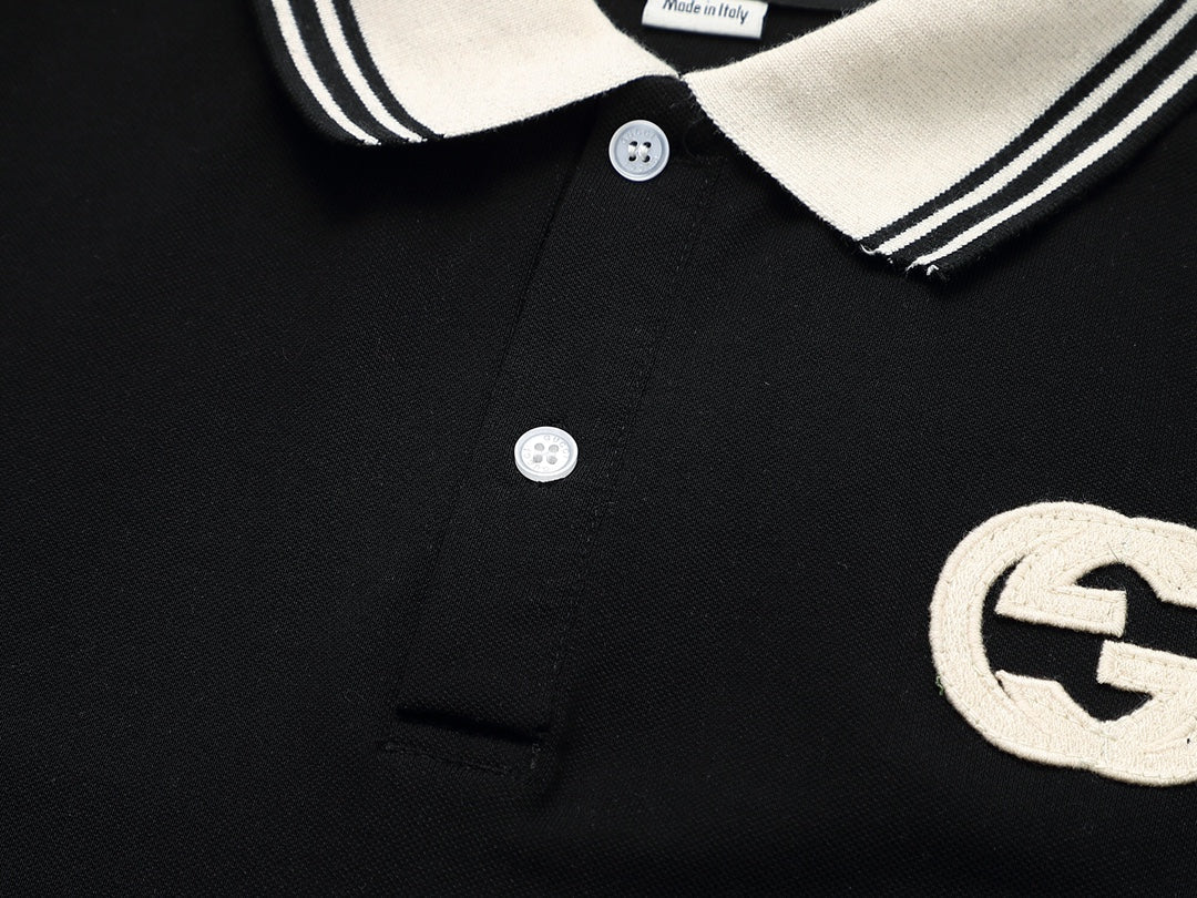 Gucci Double Button Polo Shirt