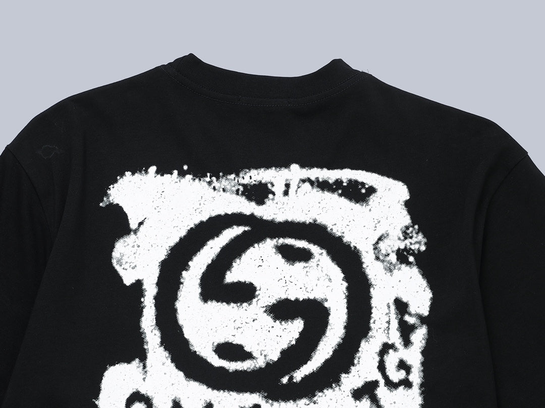 Gucci x Balenciaga Graffiti Logo T-Shirt