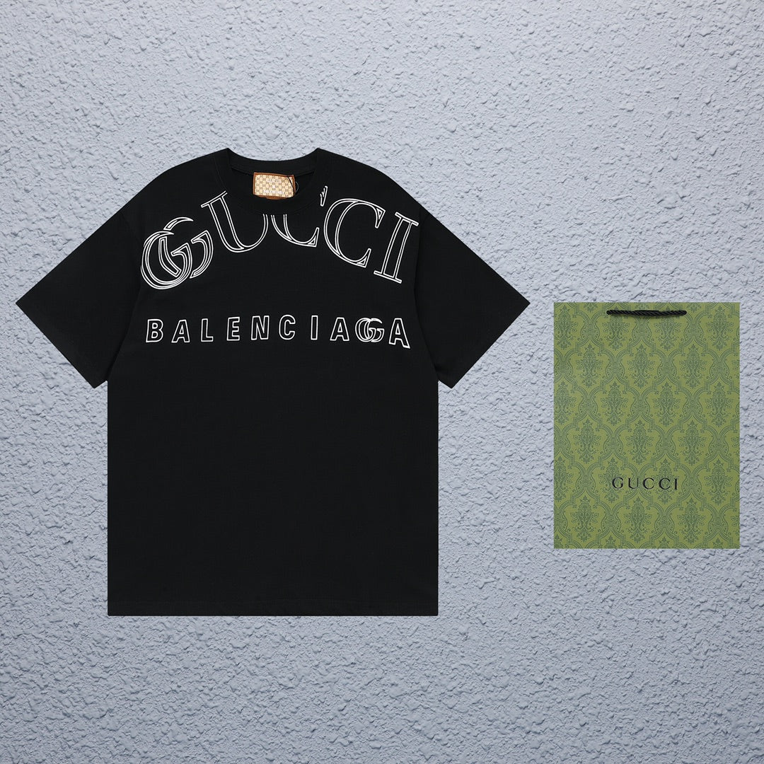 Gucci x Balenciaga Logo T-Shirt