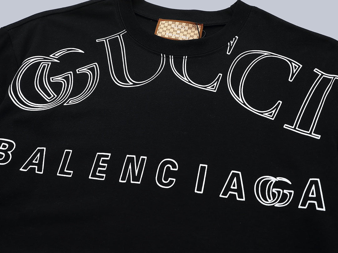 Gucci x Balenciaga Logo T-Shirt