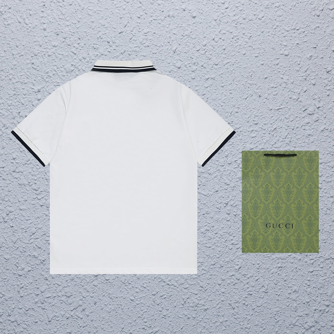 Gucci Pocket Embroidery Polo Shirt