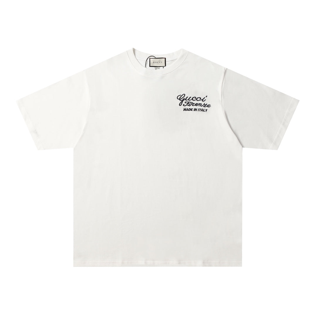 Gucci Logo Embroidery T-Shirt