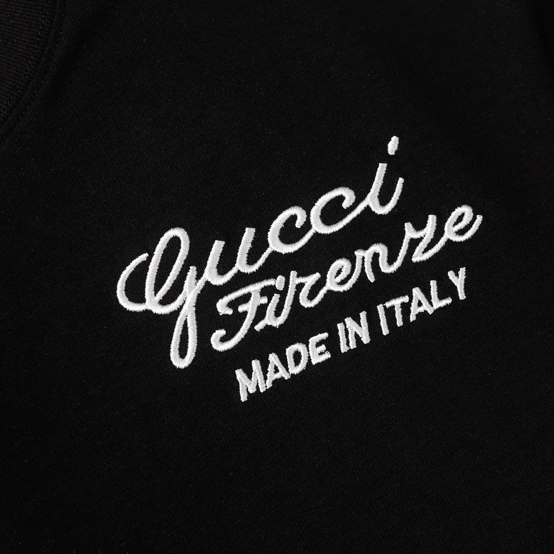 Gucci Logo Embroidery T-Shirt