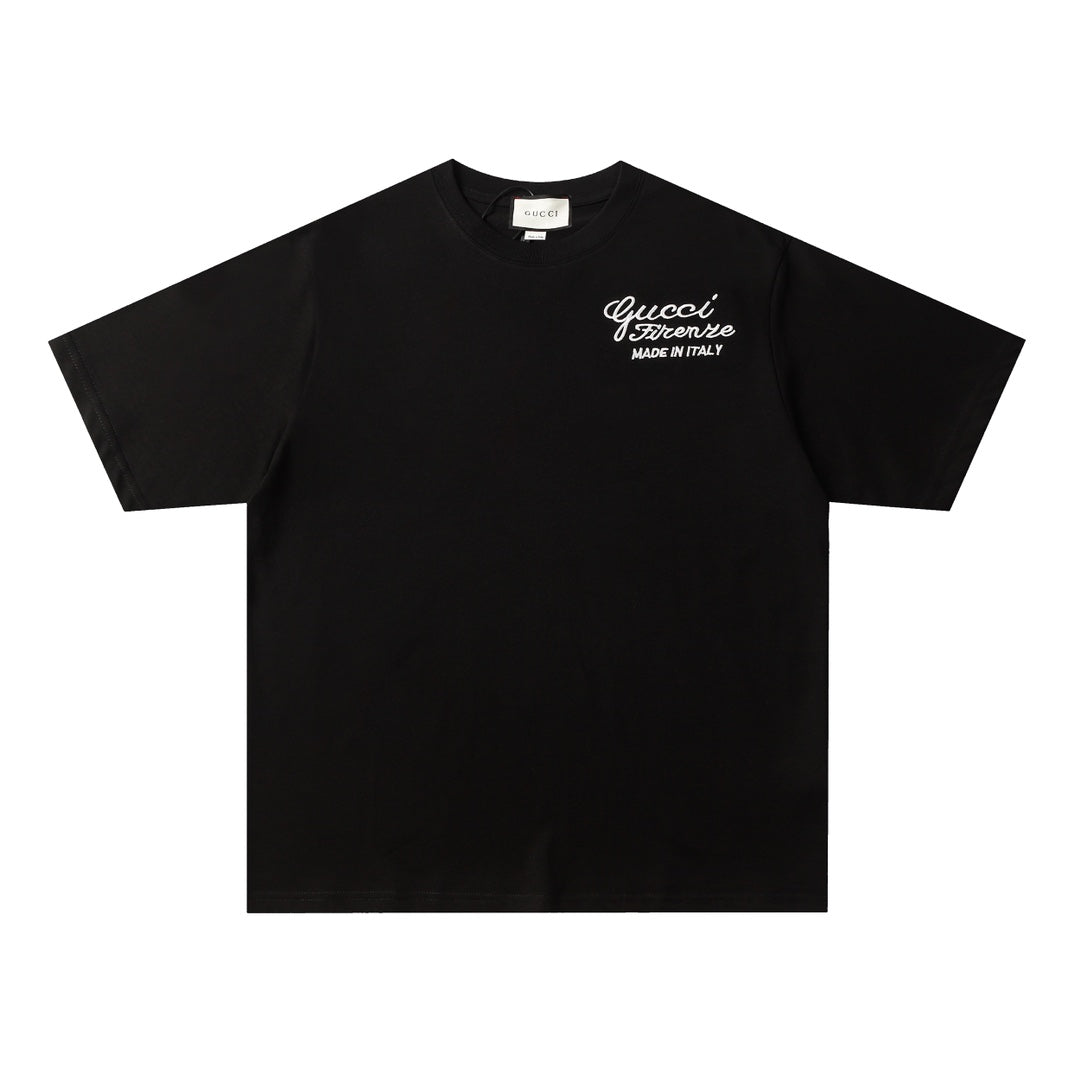 Gucci Logo Embroidery T-Shirt