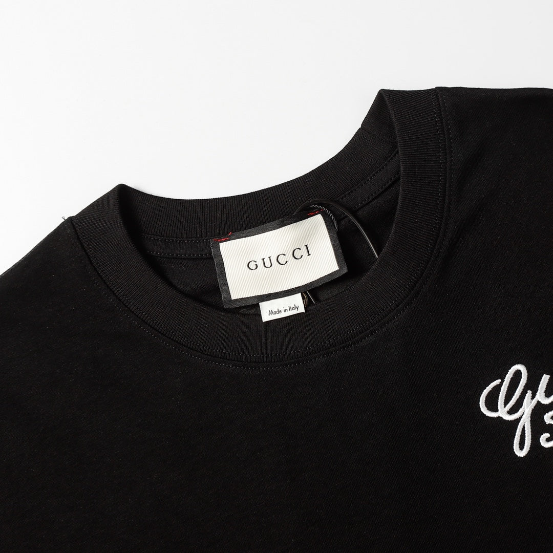 Gucci Logo Embroidery T-Shirt