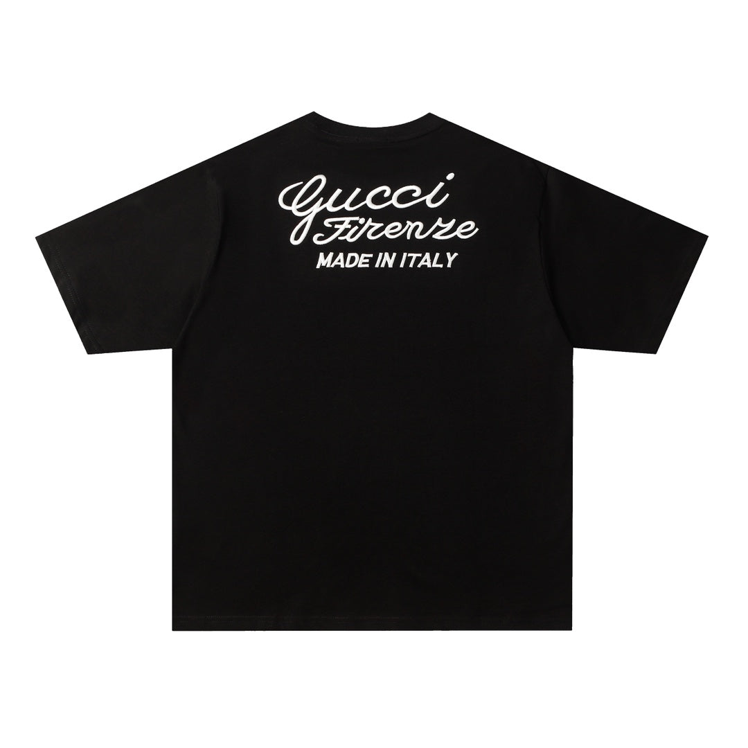 Gucci Logo Embroidery T-Shirt