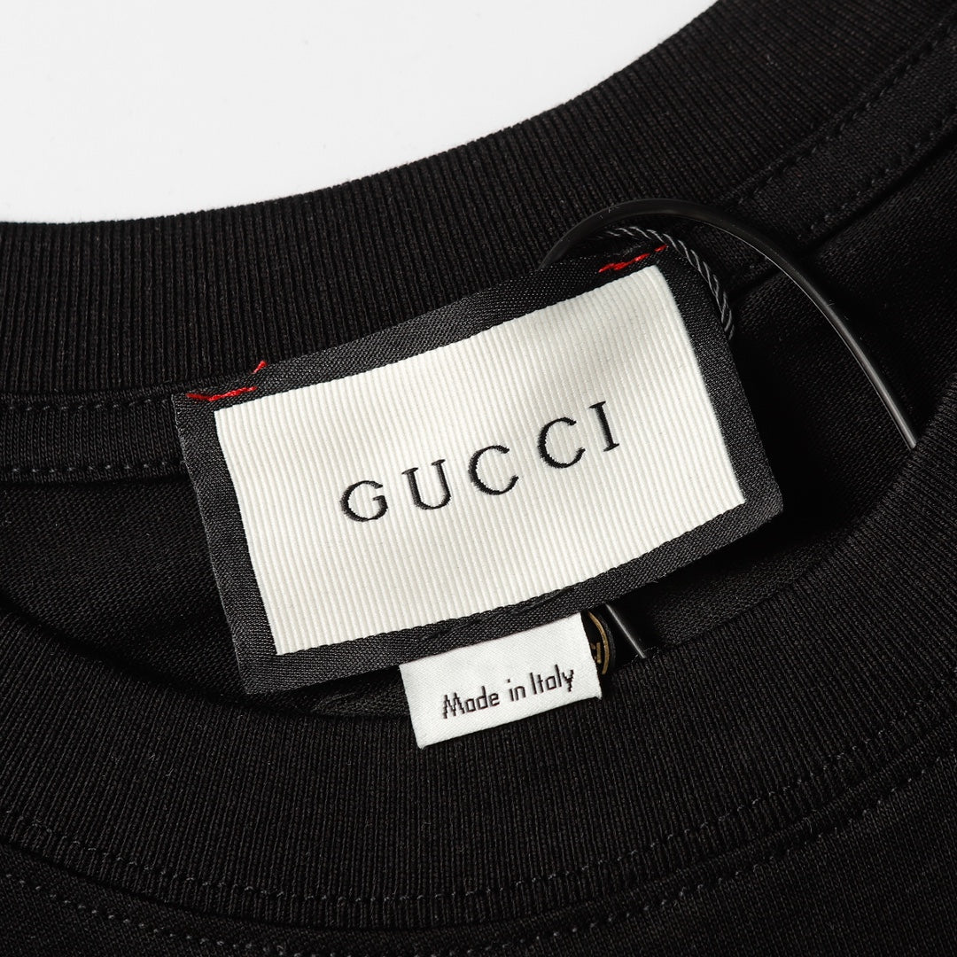 Gucci Logo Embroidery T-Shirt