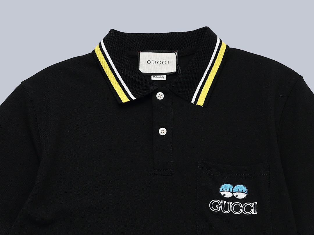 Gucci Pocket Embroidery Polo Shirt