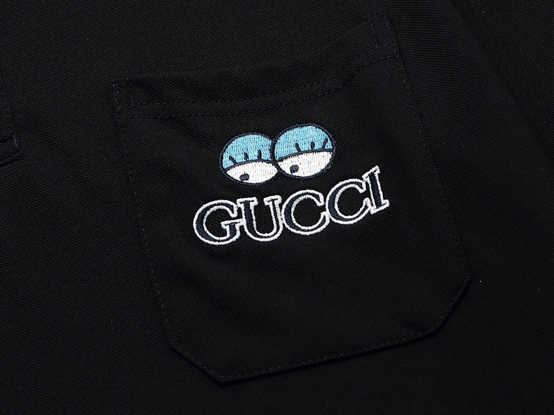 Gucci Pocket Embroidery Polo Shirt