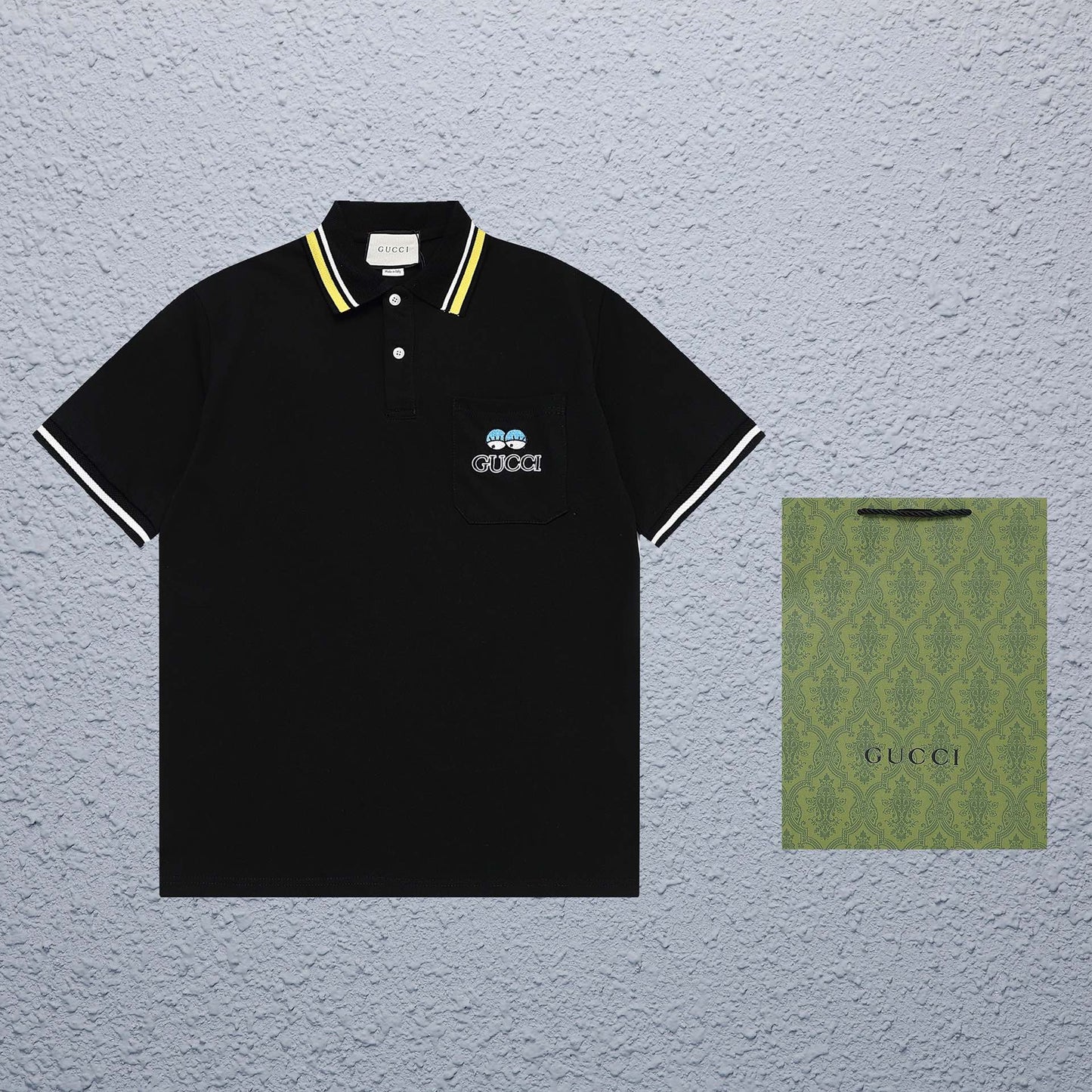 Gucci Pocket Embroidery Polo Shirt