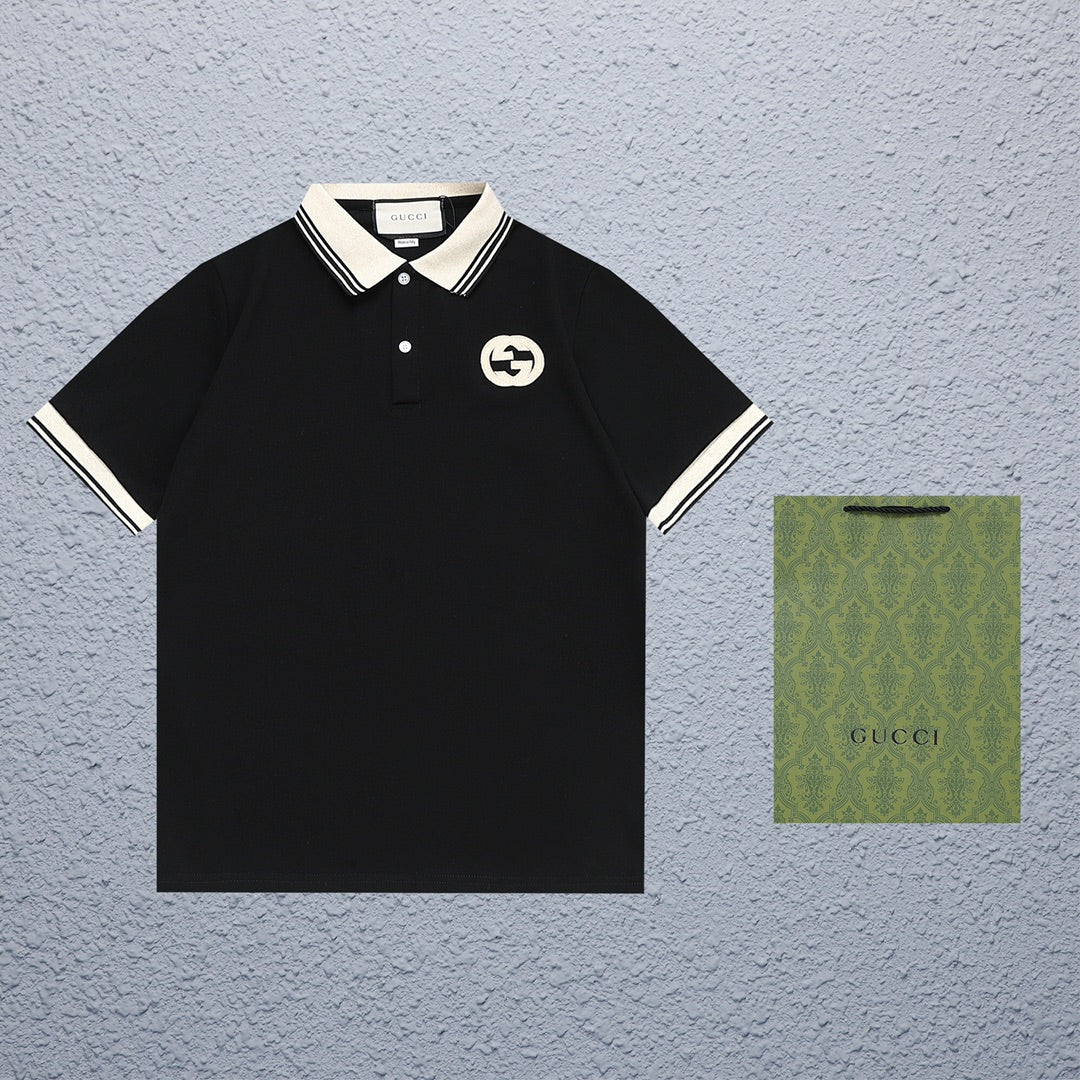Gucci Double Button Polo Shirt