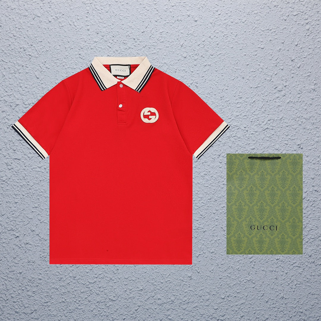 Gucci Double Button Polo Shirt