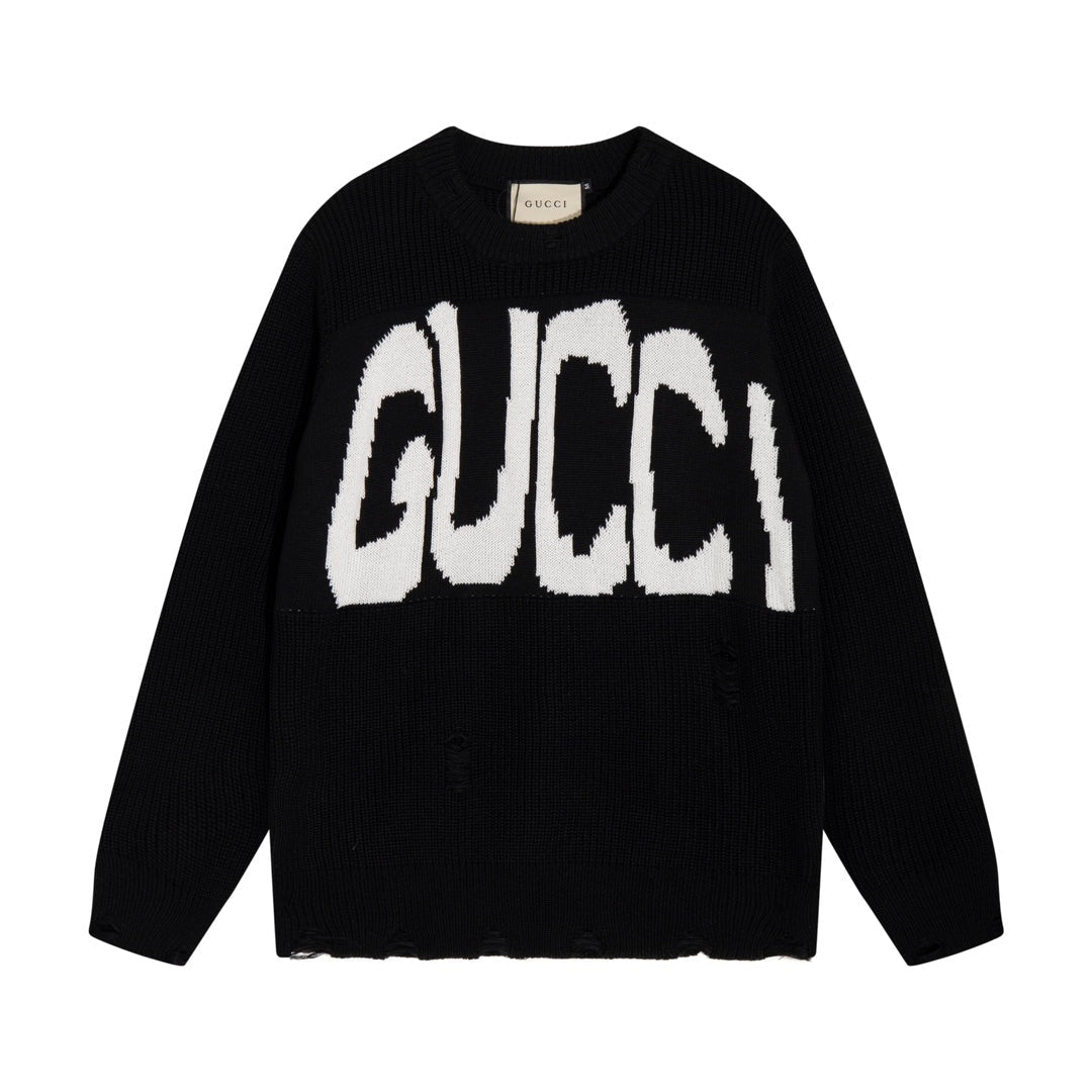 Gucci Logo Print Sweater