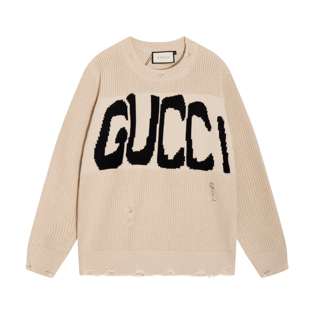 Gucci Logo Print Sweater
