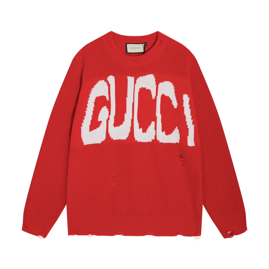 Gucci Logo Print Sweater