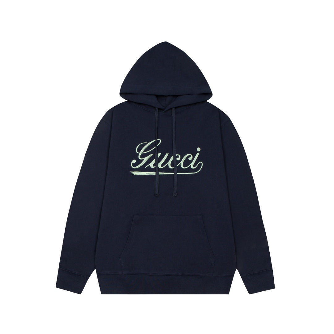 Gucci Logo Embroidery Hoodie