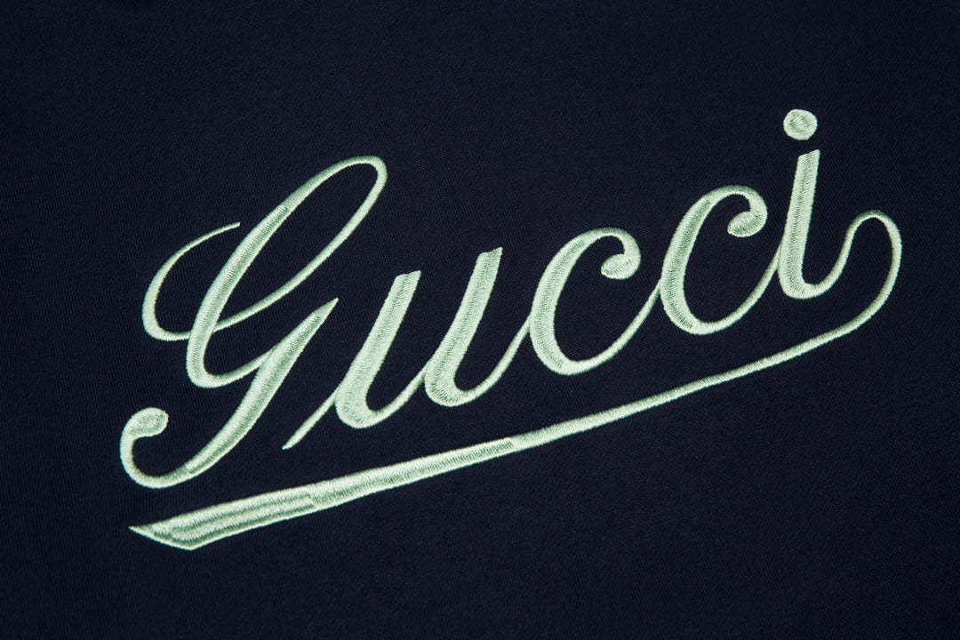 Gucci Logo Embroidery Hoodie