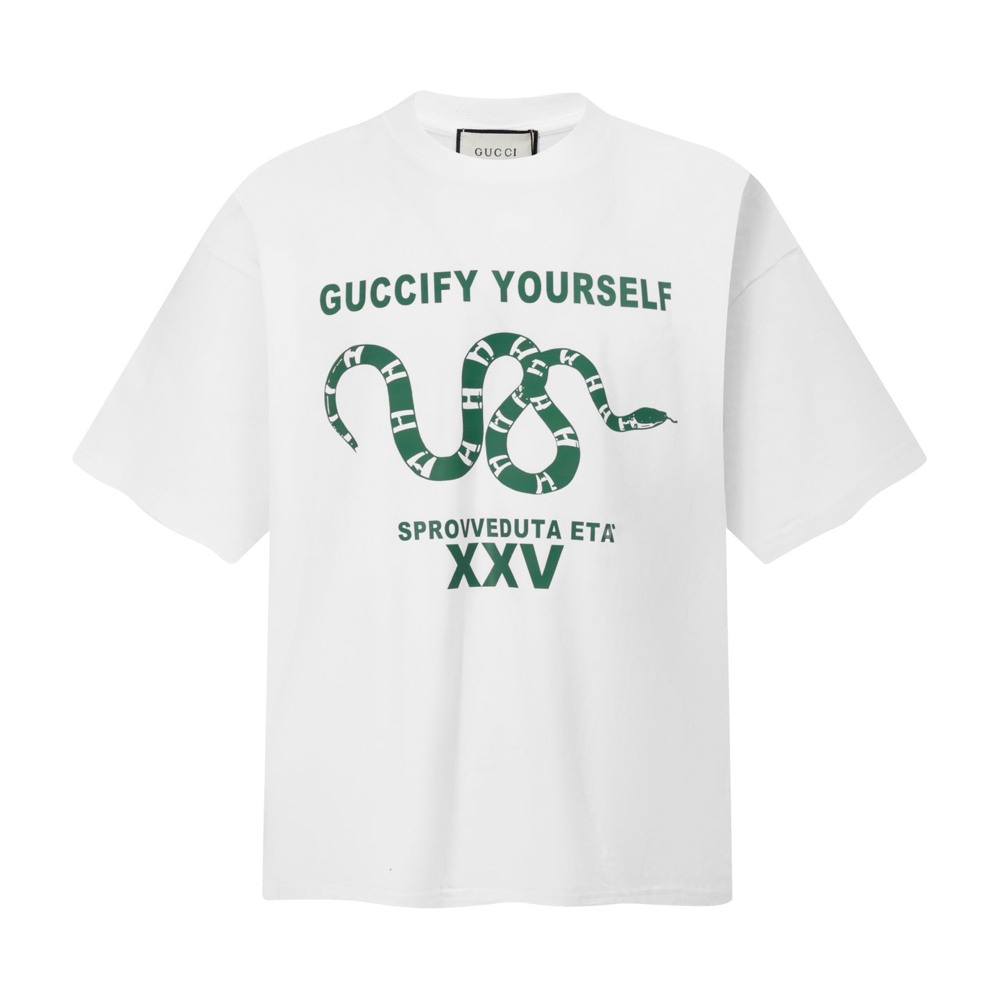 Gucci Snake Year Logo T-Shirt