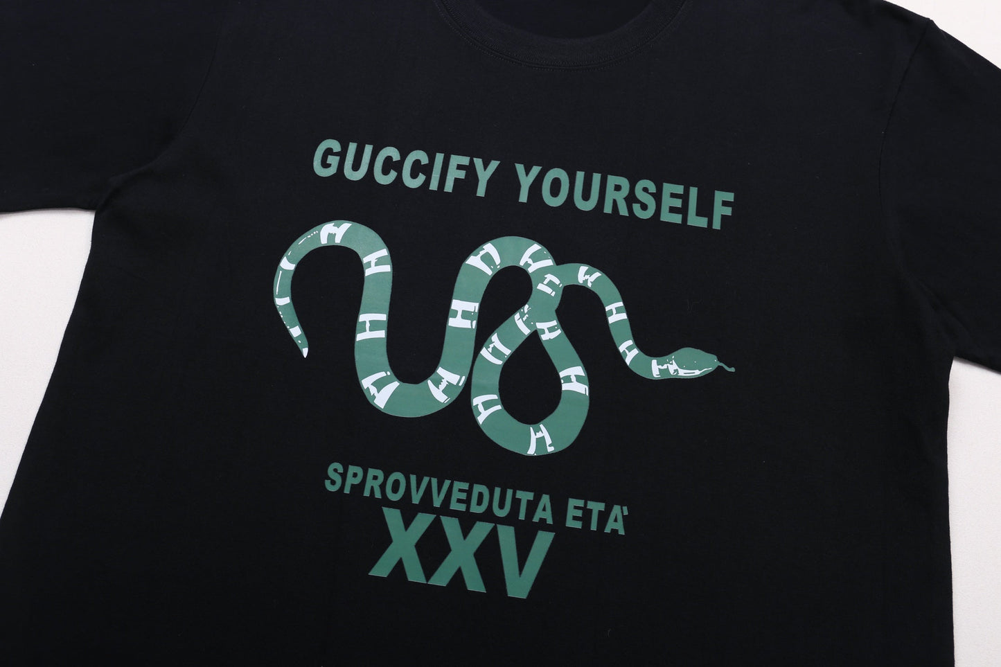 Gucci Snake Year Logo T-Shirt