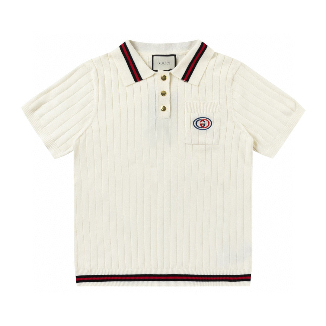 Gucci Pocket Embroidery Polo Shirt