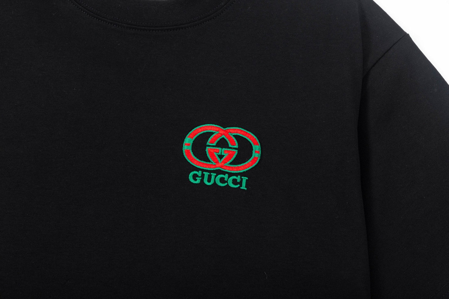 Gucci Logo Embroidery T-Shirt