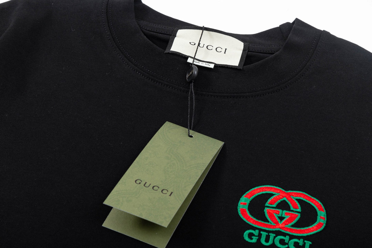 Gucci Logo Embroidery T-Shirt