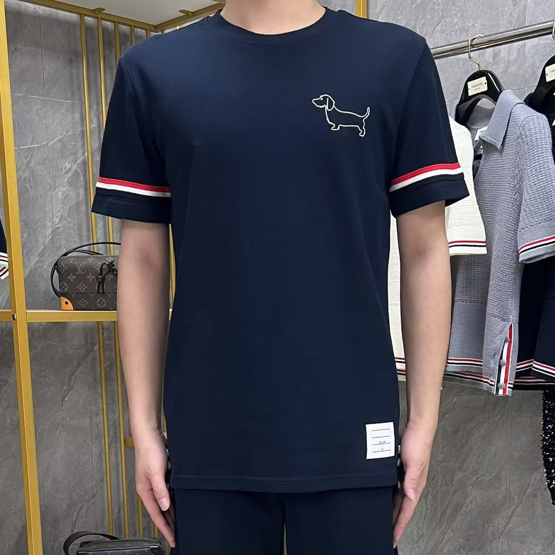 Thom Browne Classic Cotton Polo Shirt